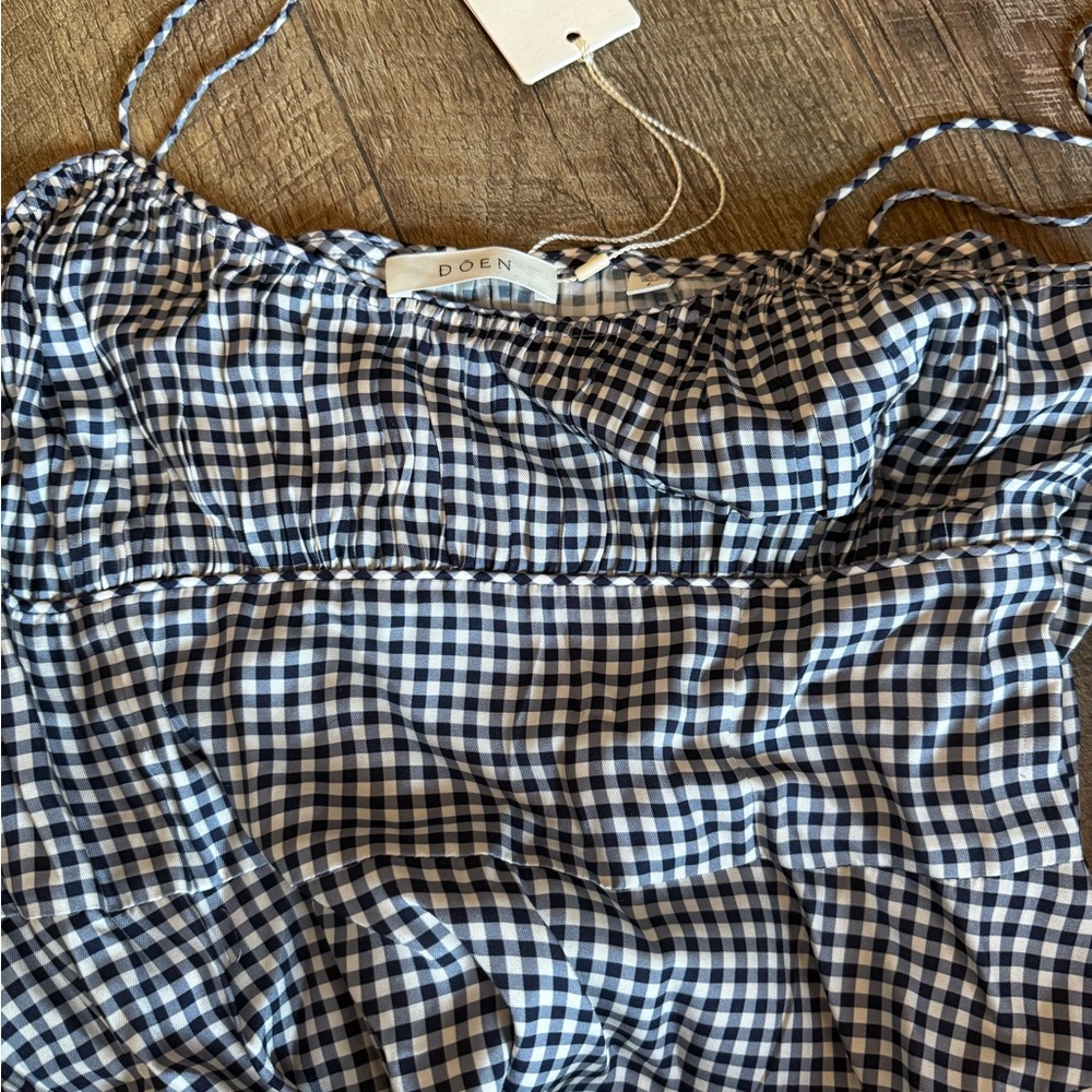 DÔEN Gingham Rosaria dress - Picture 2 of 4